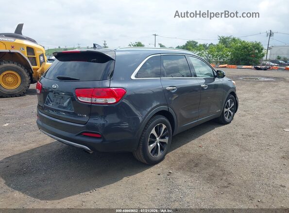 5XYPHDA55GG041785 2016 KIA SORENTO Gray უკანა მარჯვენა