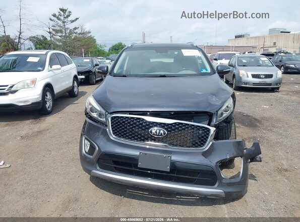 5XYPHDA55GG041785 2016 KIA SORENTO Gray ხელსაწყოთა პანელის ხედი