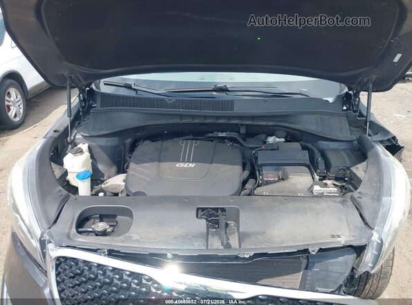 5XYPHDA55GG041785 2016 KIA SORENTO Gray უკანა ხედი