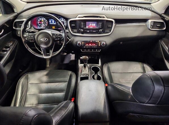 5XYPHDA55GG104058 2016 KIA SORENTO Purple Вид панелі приладів