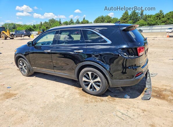 5XYPHDA56GG001828 2016 KIA SORENTO Black Задня ліва чверть