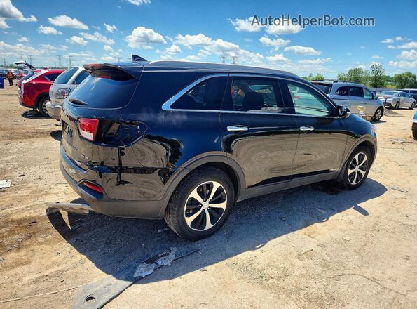5XYPHDA56GG001828 2016 KIA SORENTO Black Задня права чверть