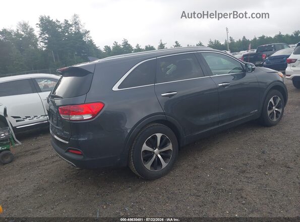 5XYPHDA56GG084533 2016 KIA SORENTO Gray Задня права чверть