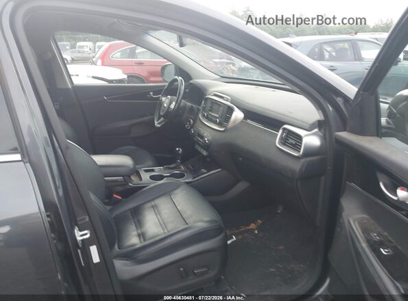 5XYPHDA56GG084533 2016 KIA SORENTO Gray Вид салону спереду
