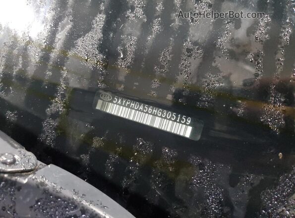 5XYPHDA56HG305159 2017 KIA SORENTO Коричневый Панорамный вид салона 360°