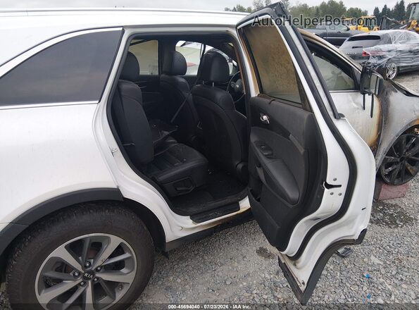 5XYPHDA56KG477330 2019 KIA SORENTO White Widok naklejki z numerem VIN