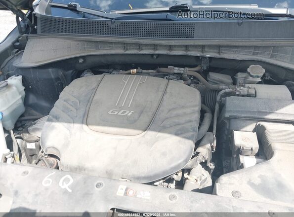 5XYPHDA57GG004690 2016 KIA SORENTO Black Հետևի տեսք