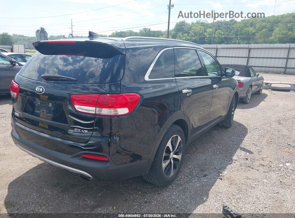 5XYPHDA57GG004690 2016 KIA SORENTO Black Հետևի աջ