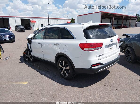 5XYPHDA57GG111559 2016 KIA SORENTO White Tył lewy