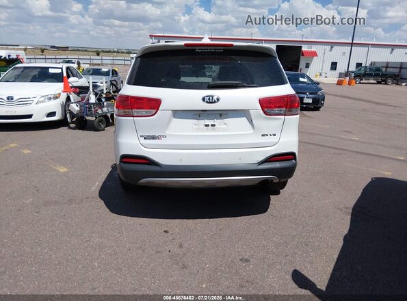 5XYPHDA57GG111559 2016 KIA SORENTO White 