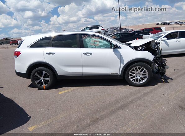 5XYPHDA57GG111559 2016 KIA SORENTO White Widok zestawu wskaźników