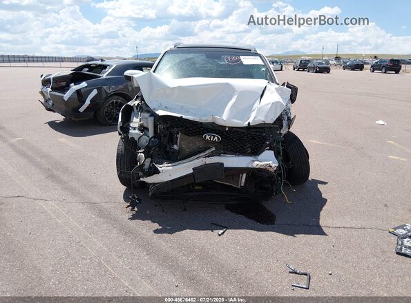 5XYPHDA57GG111559 2016 KIA SORENTO White Widok deski rozdzielczej