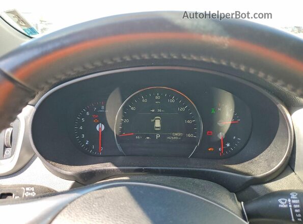 5XYPHDA57LG659877 2020 KIA SORENTO White Widok zestawu wskaźników
