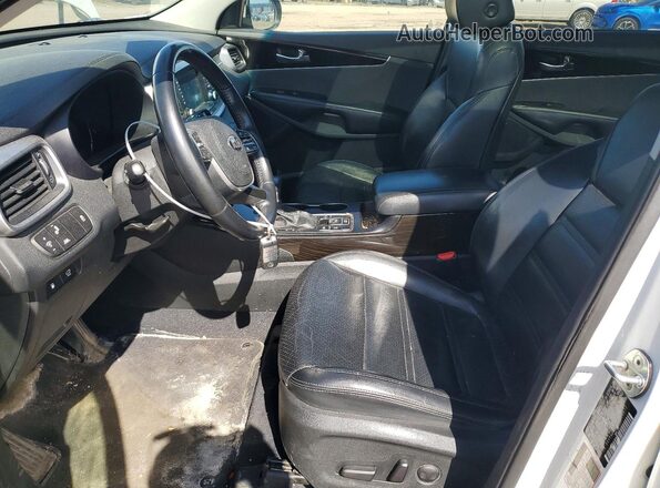 5XYPHDA57LG659877 2020 KIA SORENTO White Widok wnętrza z przodu