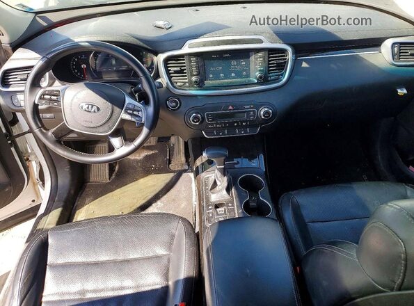 5XYPHDA57LG659877 2020 KIA SORENTO White Widok deski rozdzielczej