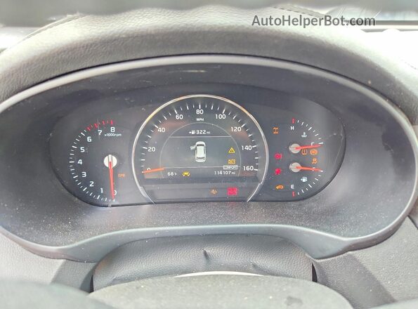 5XYPHDA57LG707197 2020 KIA SORENTO Black Vista del cuadro de instrumentos