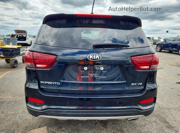 5XYPHDA57LG707197 2020 KIA SORENTO Black Vista trasera