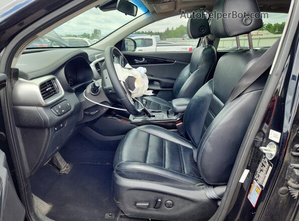 5XYPHDA57LG707197 2020 KIA SORENTO Black Vista interior delantera