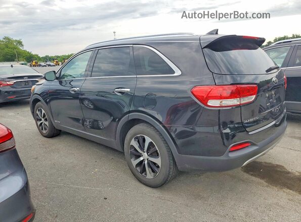5XYPHDA58HG229119 2017 KIA SORENTO Black Rear left