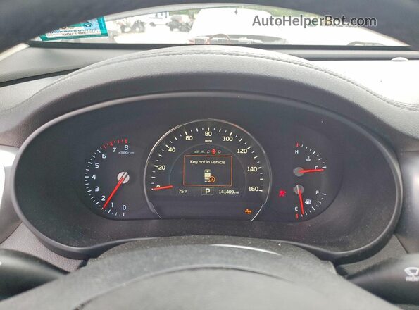 5XYPHDA58HG229119 2017 KIA SORENTO Black Dashboard view