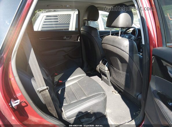 5XYPHDA58KG593418 2019 KIA SORENTO Red VIN կոդի պիտակի տեսք