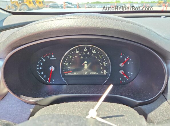 5XYPHDA59JG402510 2018 KIA SORENTO Gray Instrument cluster view
