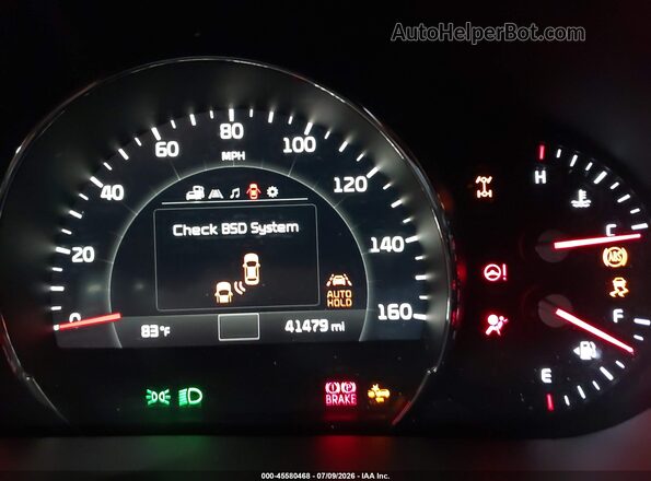5XYPHDA59JG411563 2018 KIA SORENTO Серебряный 