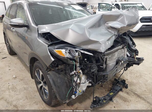 5XYPHDA59JG411563 2018 KIA SORENTO Серебряный 