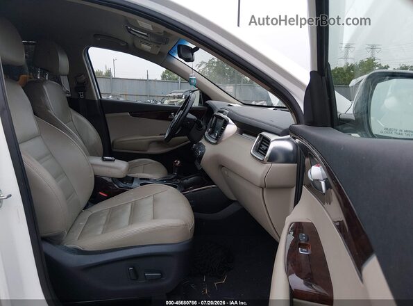 5XYPHDA5XHG277107 2017 KIA SORENTO White Սալոնի դիմացի տեսք