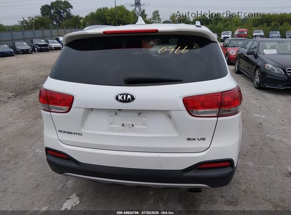 5XYPHDA5XHG277107 2017 KIA SORENTO White 