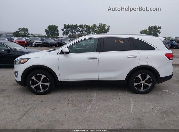 5XYPHDA5XHG277107 2017 KIA SORENTO White Սալոնի 360 աստիճան տեսք