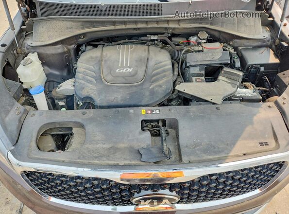 5XYPHDA5XHG314754 2017 KIA SORENTO Коричневый Вид подкапотного пространства