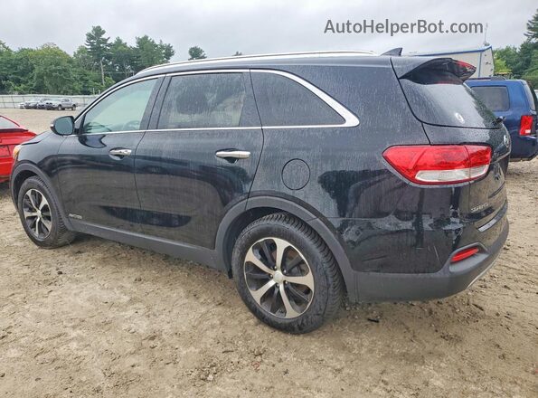 5XYPHDA5XJG366133 2018 KIA SORENTO Black Tył lewy