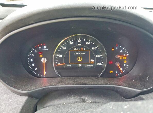 5XYPHDA5XJG366133 2018 KIA SORENTO Black Widok zestawu wskaźników