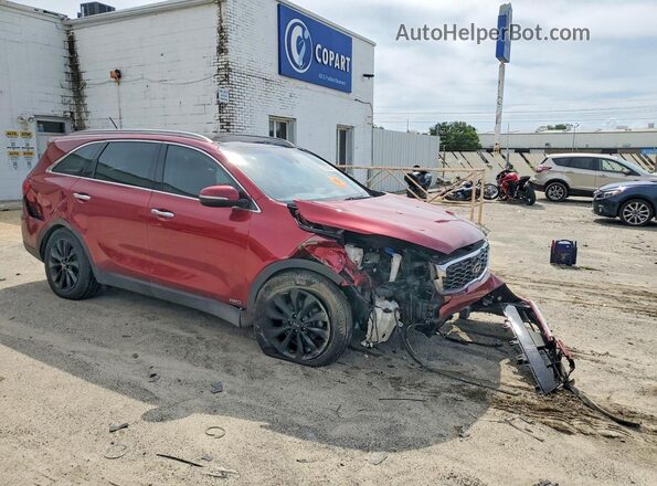 5XYPHDA5XLG673336 2020 KIA SORENTO Red Front right