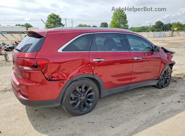 5XYPHDA5XLG673336 2020 KIA SORENTO Red Rear right