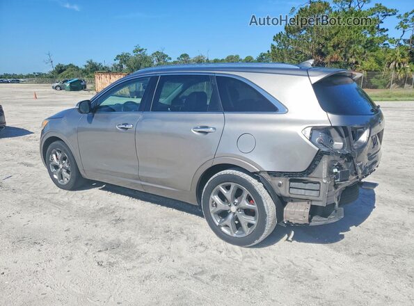 5XYPK4A51GG047357 2016 KIA SORENTO Серый Задняя левая четверть