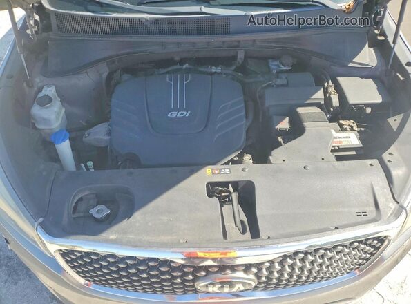 5XYPK4A51GG047357 2016 KIA SORENTO Серый Вид подкапотного пространства