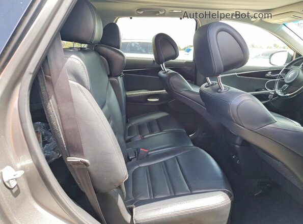 5XYPK4A51GG047357 2016 KIA SORENTO Серый Вид задней части салона