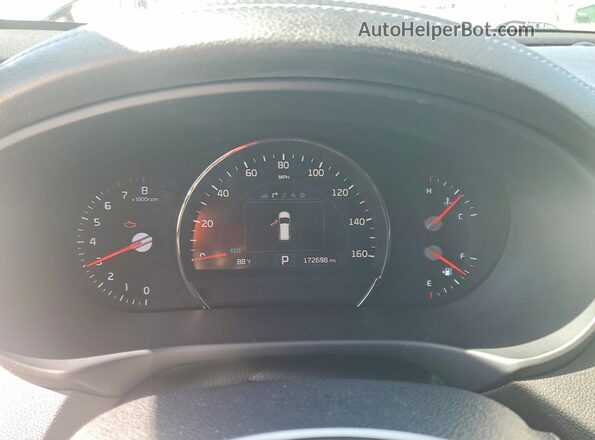 5XYPK4A51GG047357 2016 KIA SORENTO Серый Вид щитка приборов