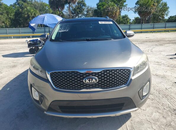 5XYPK4A51GG047357 2016 KIA SORENTO Серый Вид спереди