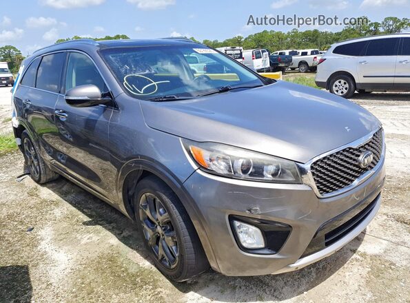 5XYPK4A51GG047357 2016 KIA SORENTO Серый Передняя правая четверть