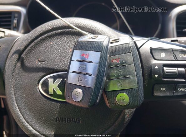 5XYPK4A52GG120249 2016 KIA SORENTO Фиолетовый Вид панели приборов