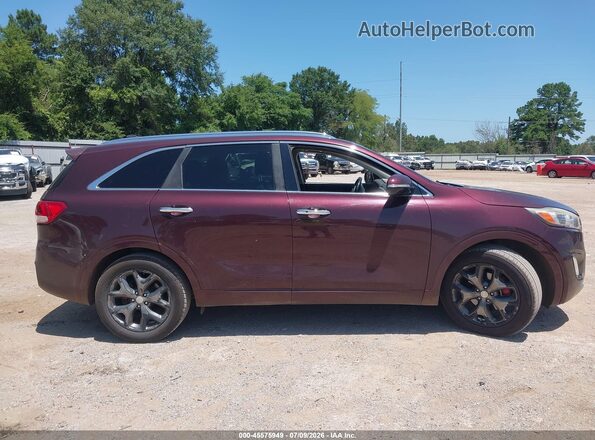 5XYPK4A52GG120249 2016 KIA SORENTO Фиолетовый Вид задней части салона