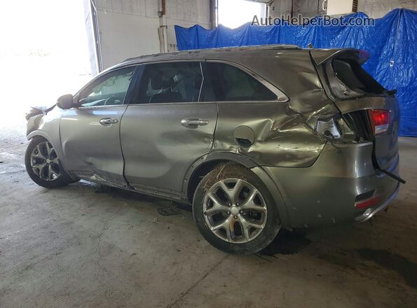 5XYPK4A55HG228236 2017 KIA SORENTO Серый Задняя левая четверть