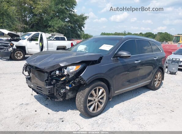 5XYPK4A55HG241553 2017 KIA SORENTO Серый Передняя левая четверть
