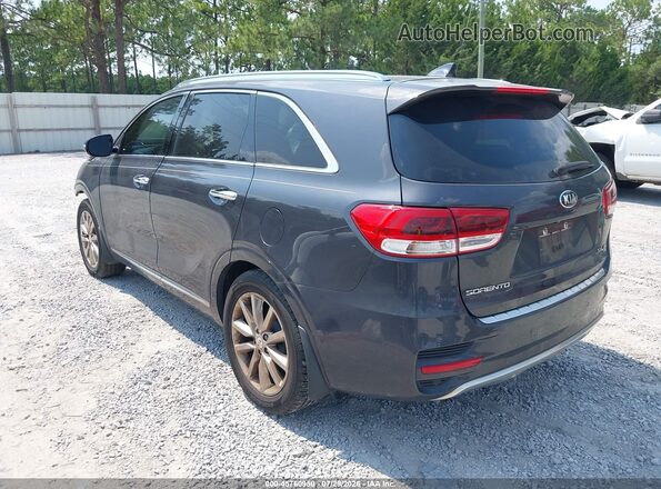 5XYPK4A55HG241553 2017 KIA SORENTO Серый Задняя левая четверть