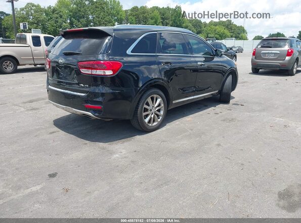 5XYPK4A56GG005508 2016 KIA SORENTO Black Задня права чверть