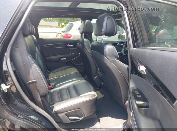5XYPK4A56GG005508 2016 KIA SORENTO Black Вид наклейки з VIN-кодом