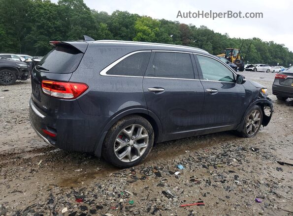 5XYPK4A57HG235396 2017 KIA SORENTO Gray Trasero derecho